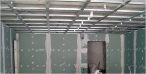 Самостоятельно делаем подвесной потолок из гипсокартона