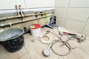 Инструменты для ремонта ванной
