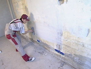 Подготовка стены к последующей окраске