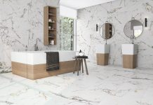 Плитка под мрамор — чем она примечательна