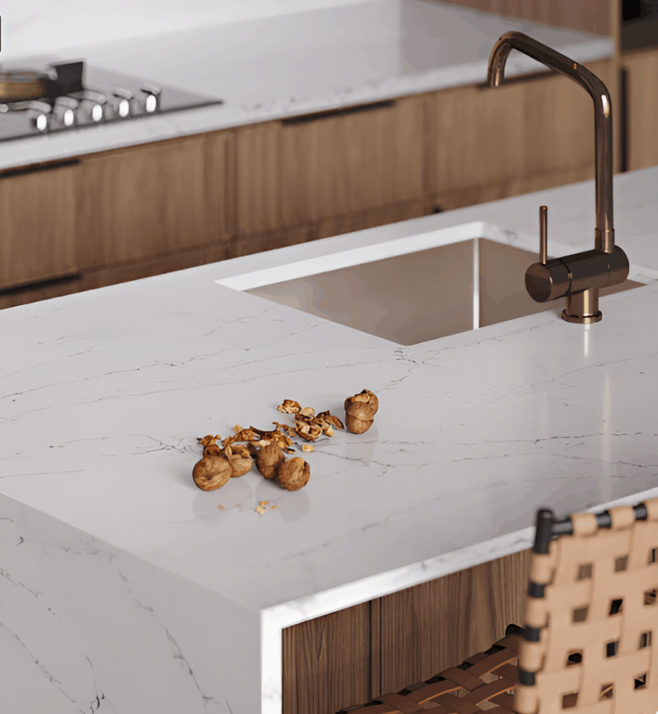 Искусственный камень для кухонных столешниц: плюсы и особенности выбора в Москве