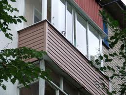 Сайдинг – отделка балконов